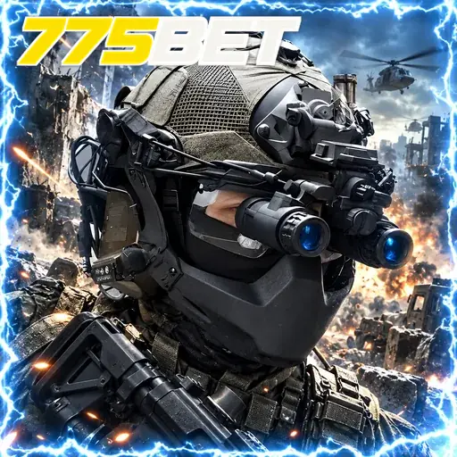 775BET — ilustração de um robô de segurança